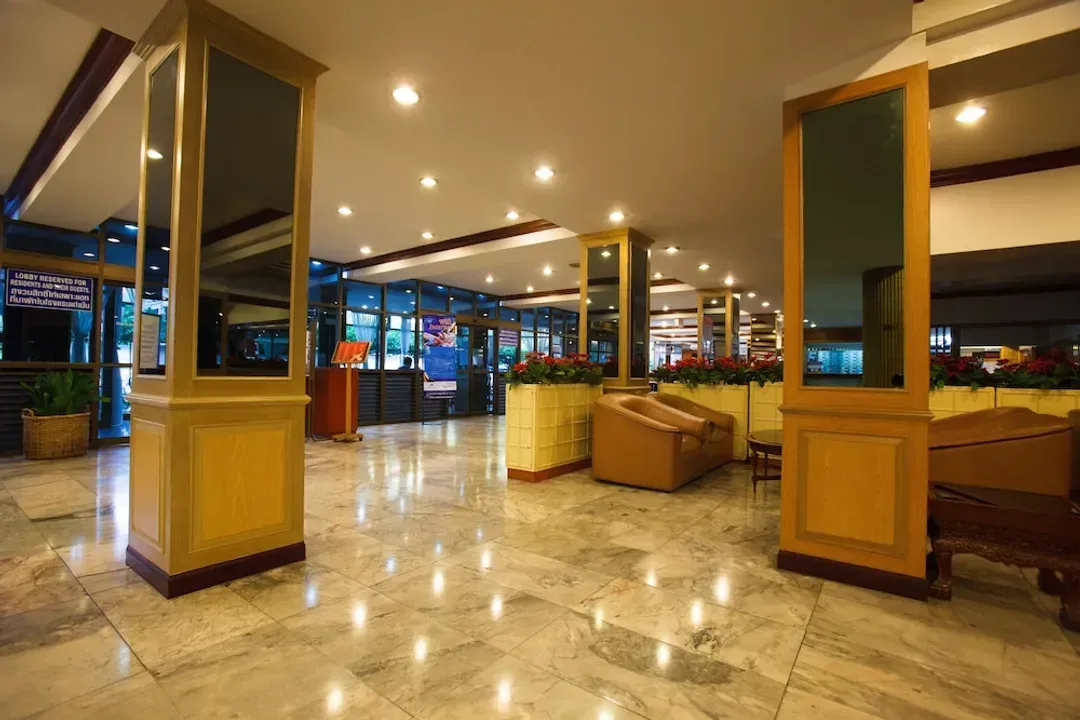 Lobby sitting area