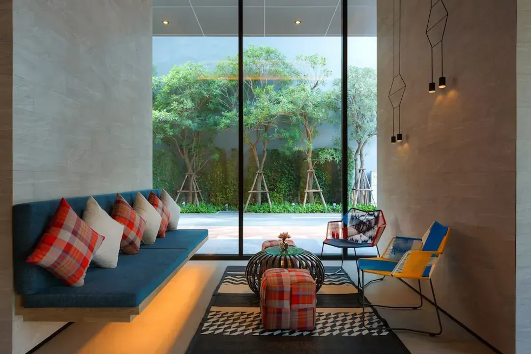 Lobby sitting area