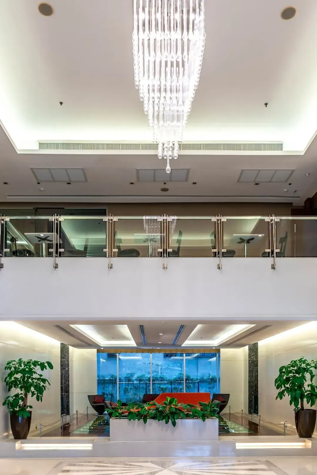 Lobby sitting area
