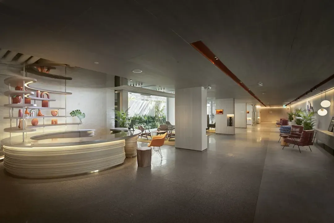 Lobby sitting area