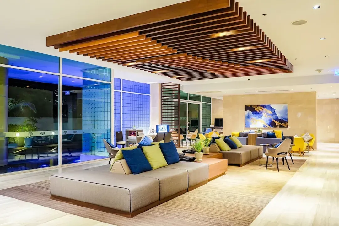 Lobby sitting area