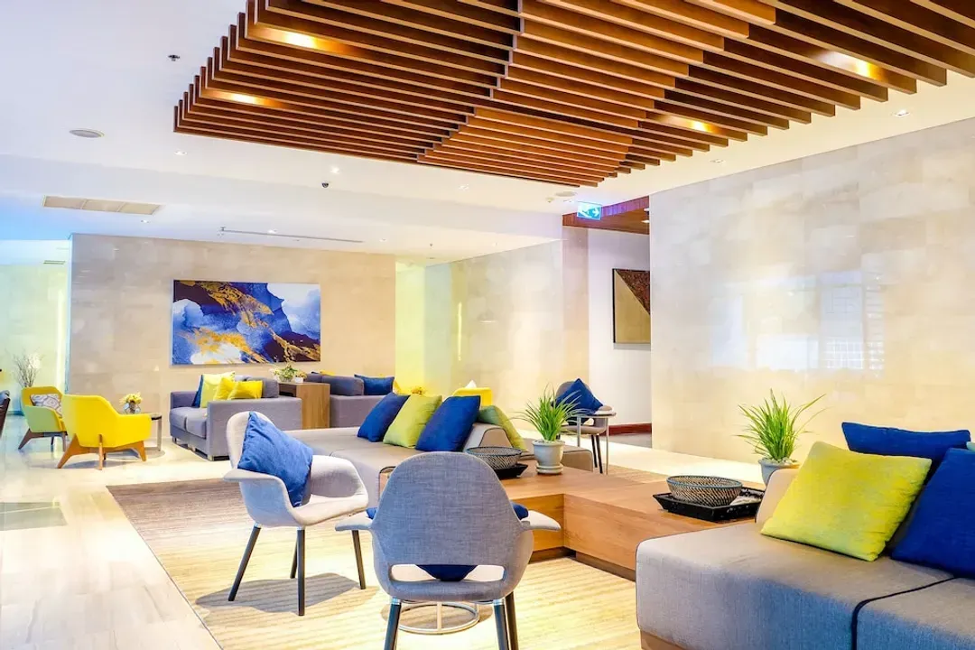 Lobby sitting area
