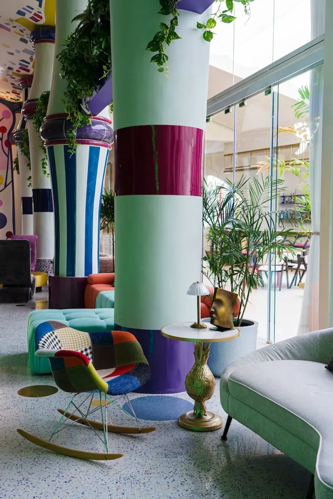 Lobby sitting area