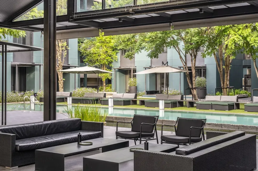 Lobby sitting area