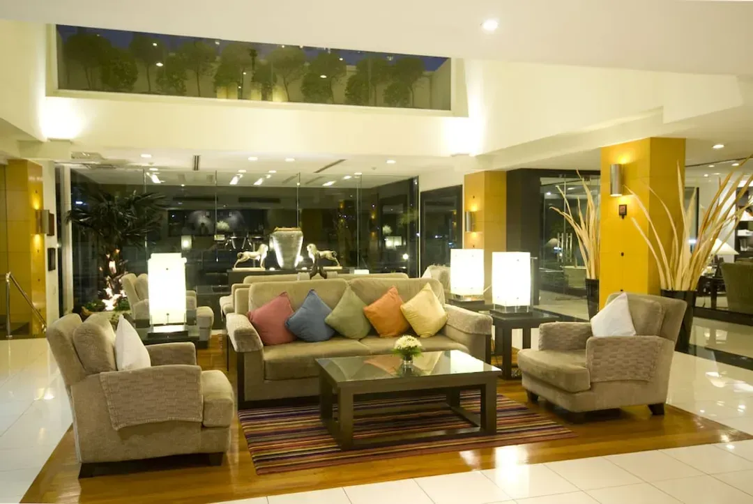 Lobby sitting area