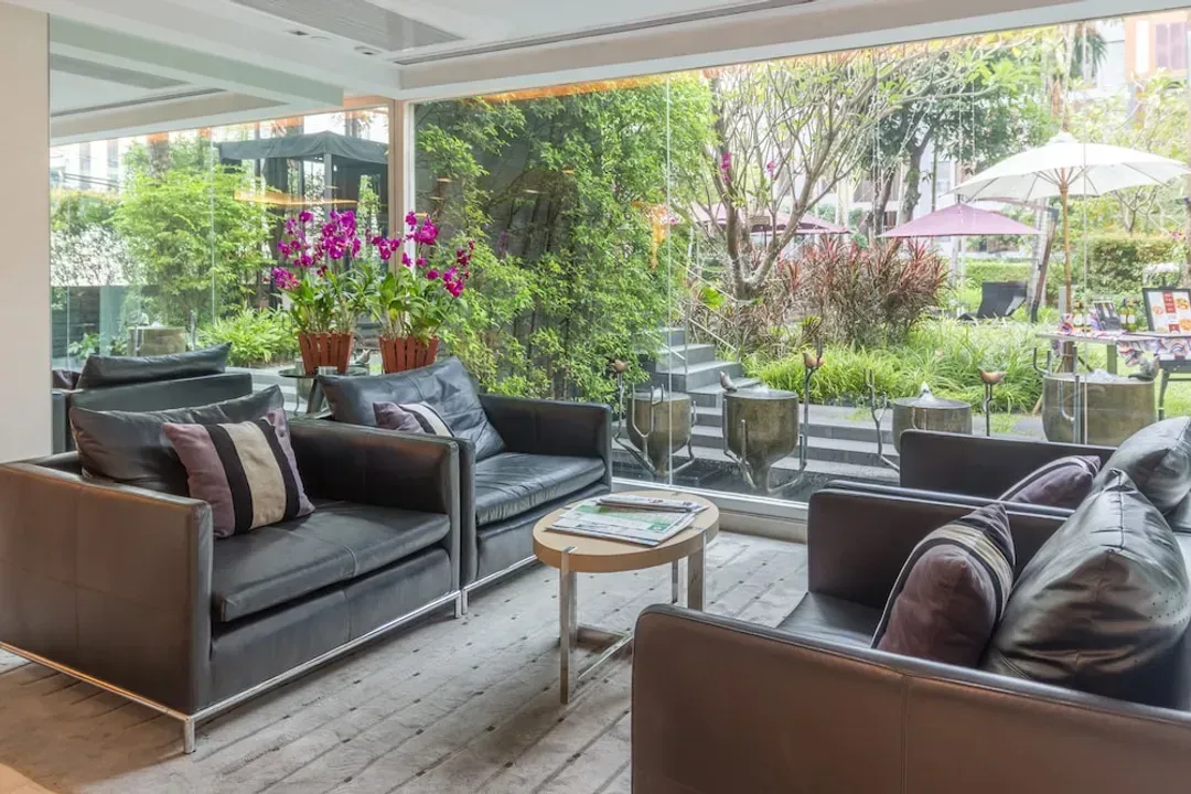Lobby sitting area