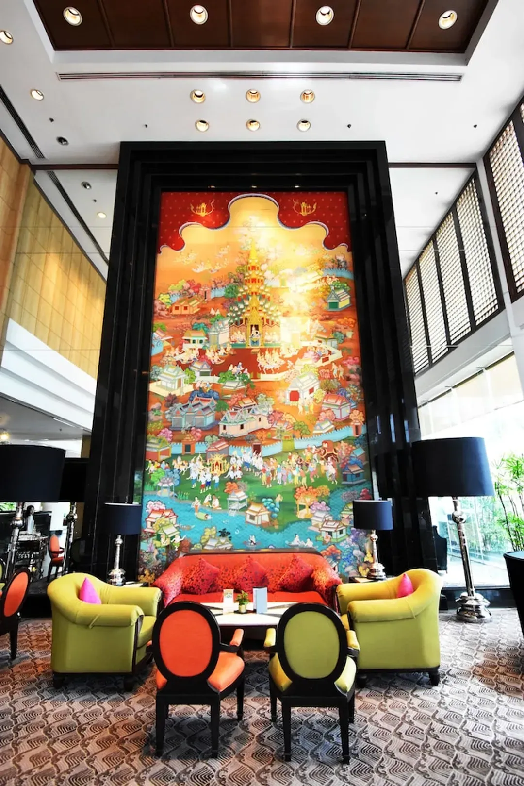Lobby sitting area