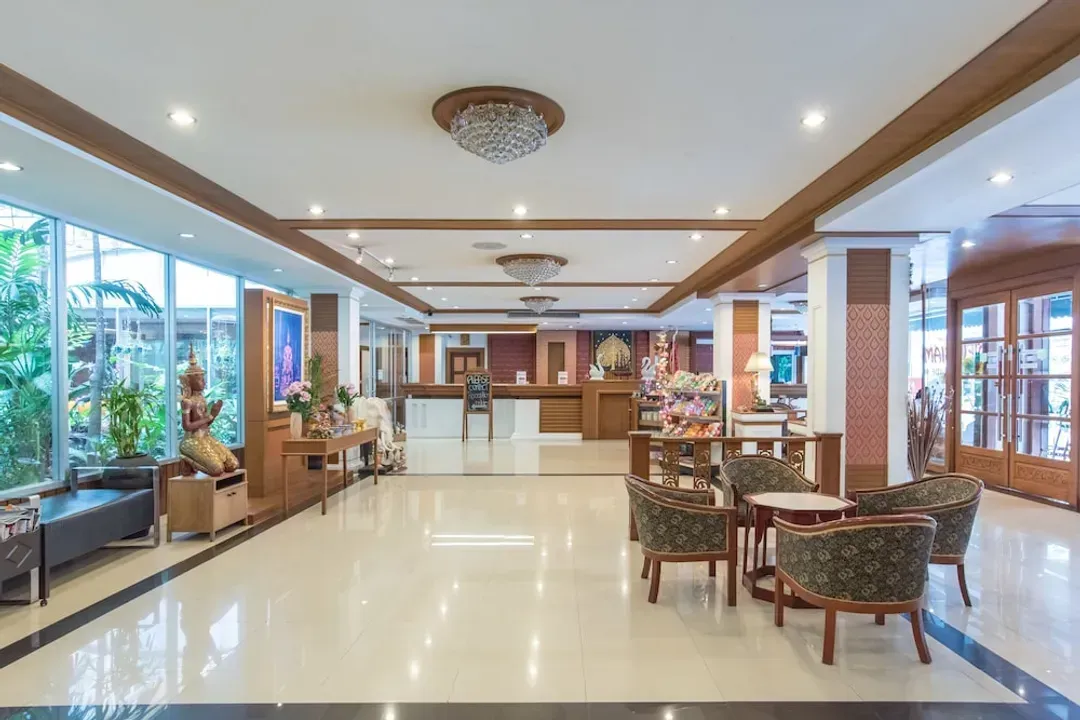 Lobby sitting area