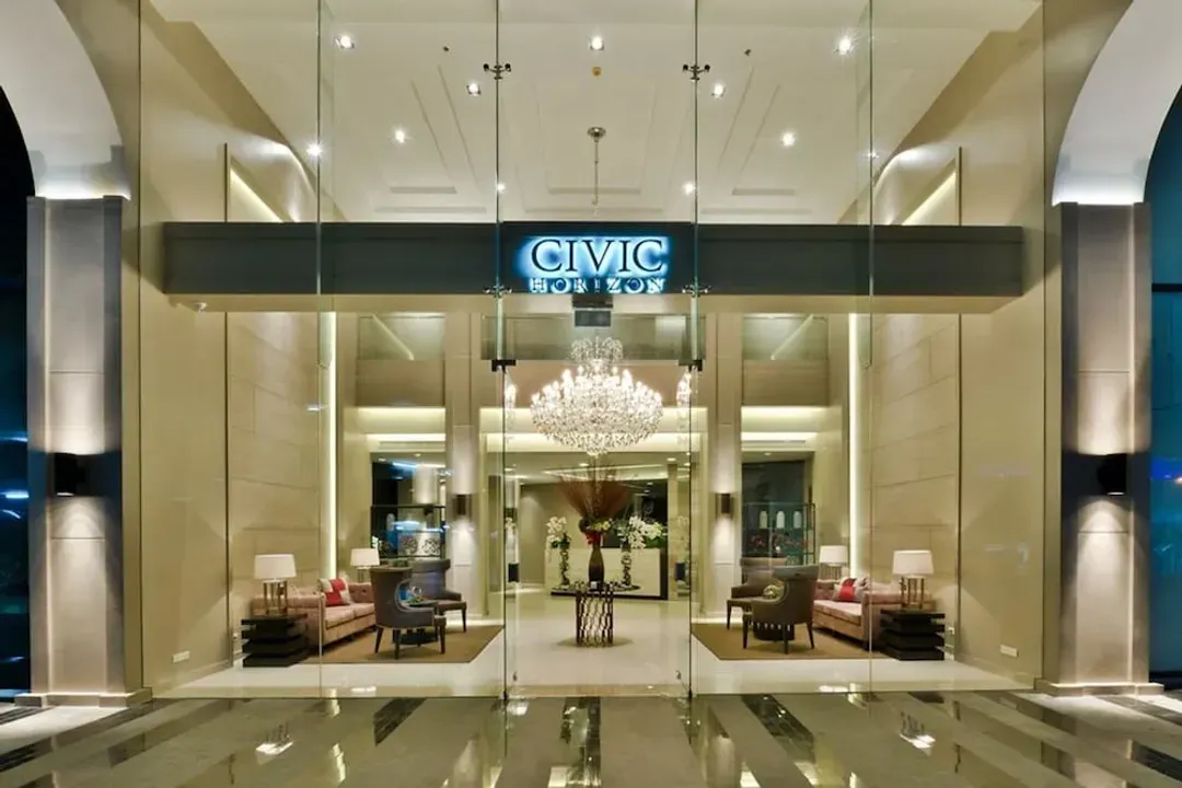 Interior entrance