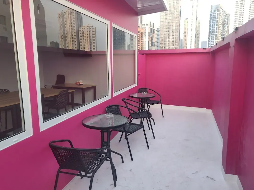 Rooftop terrace