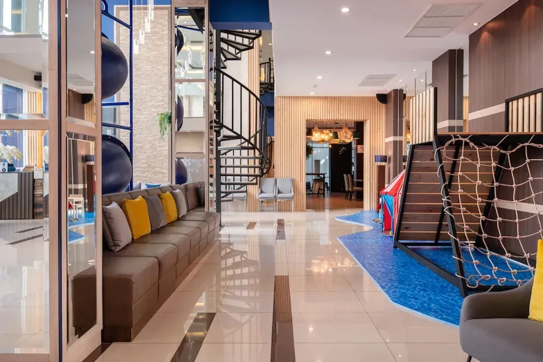 Lobby sitting area