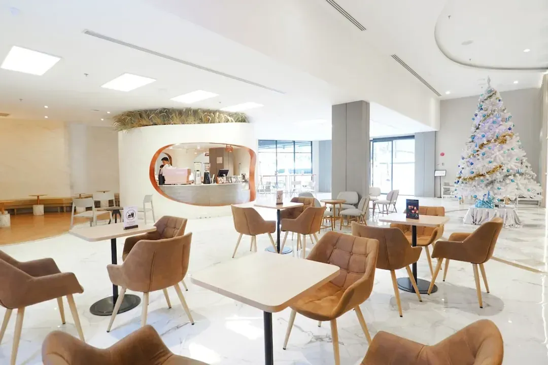 Lobby sitting area