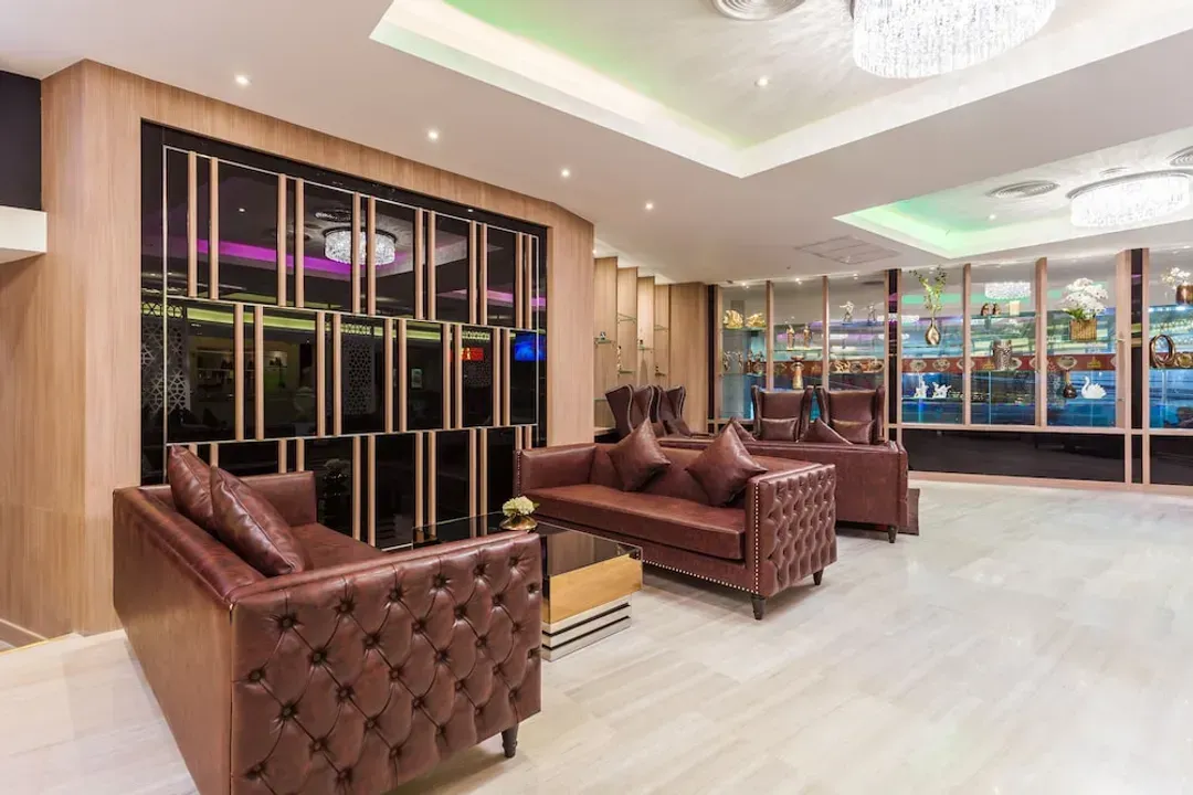 Lobby sitting area