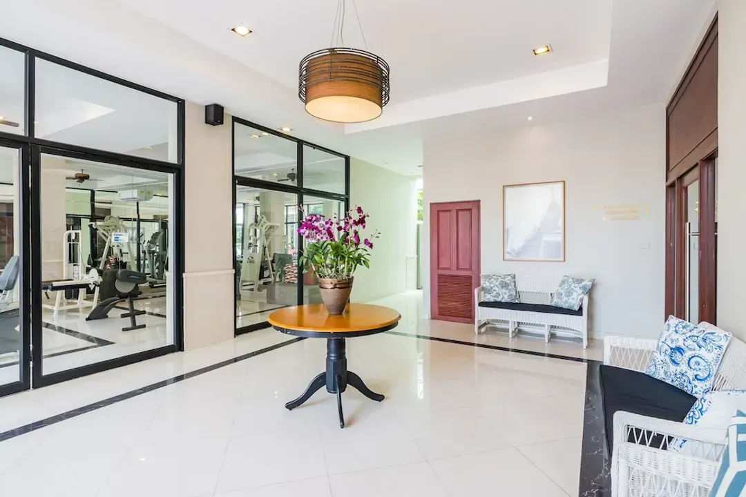 Lobby sitting area