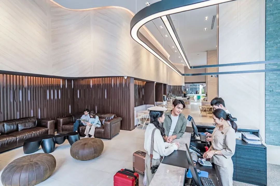 Lobby sitting area