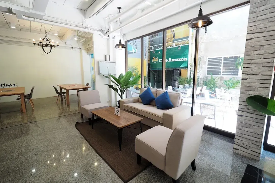 Lobby sitting area