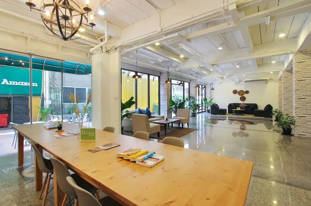 Lobby sitting area
