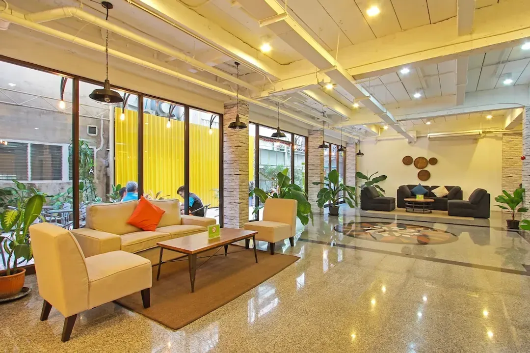 Lobby sitting area
