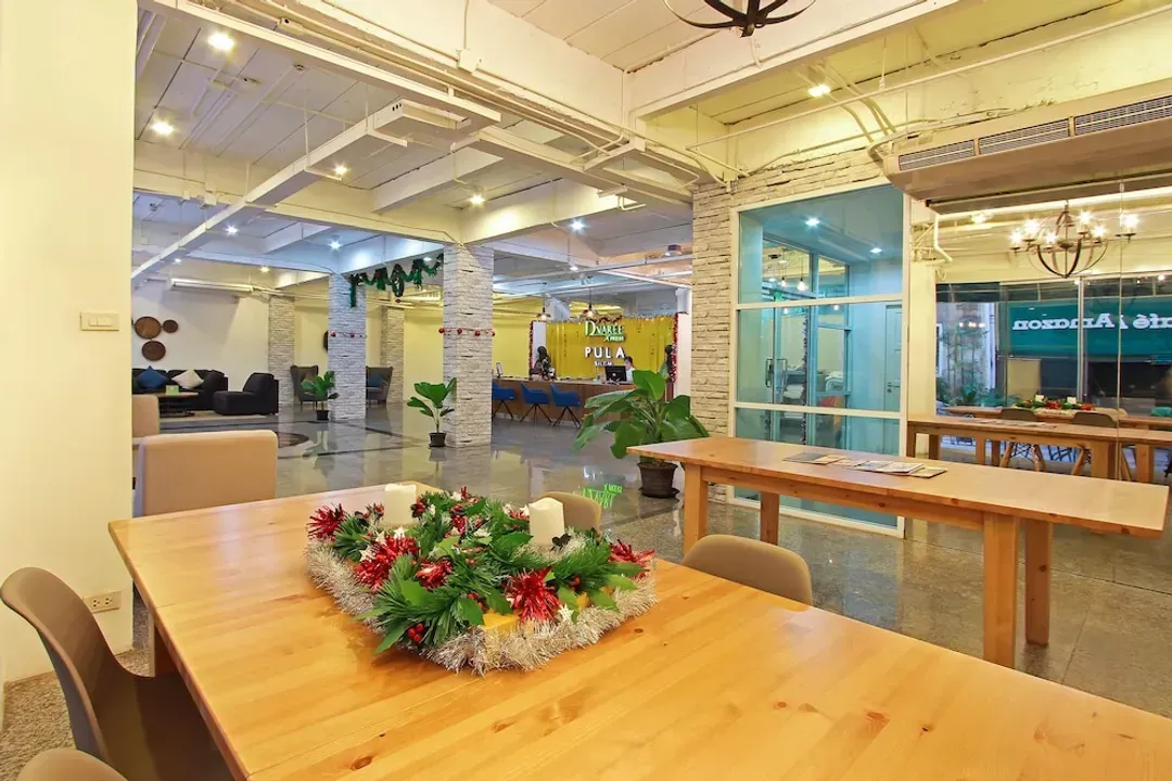 Lobby sitting area