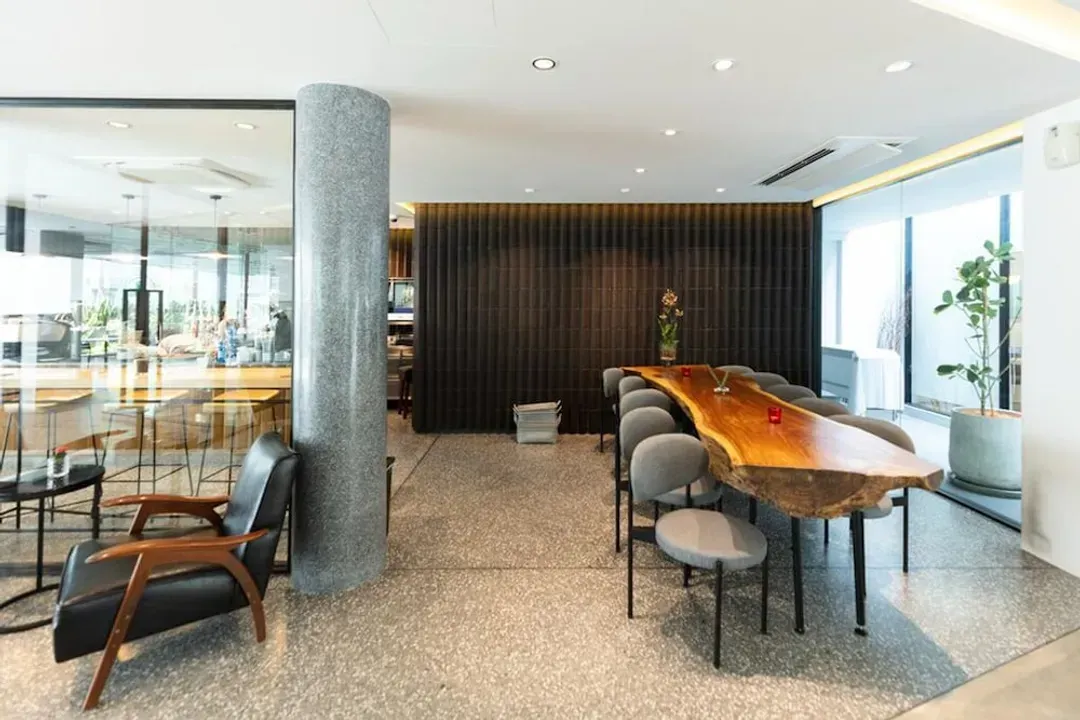 Lobby sitting area
