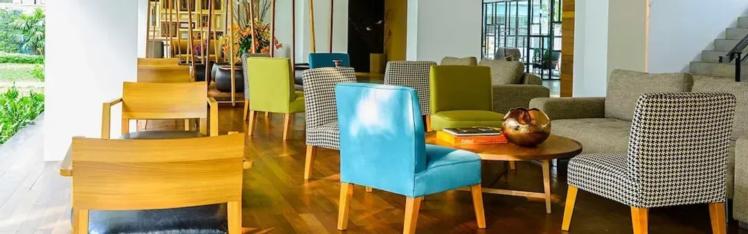 Lobby sitting area