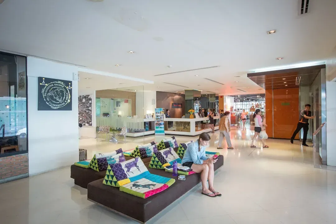 Lobby sitting area