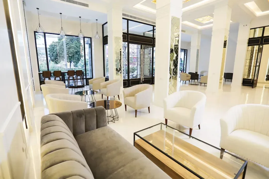 Lobby sitting area