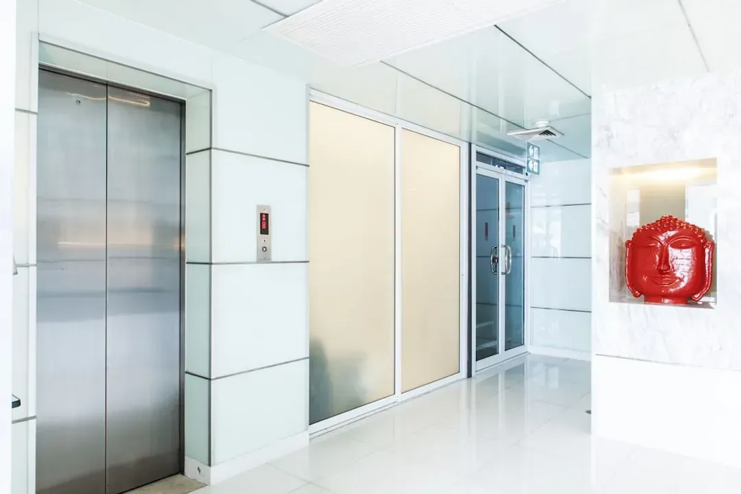 Interior entrance