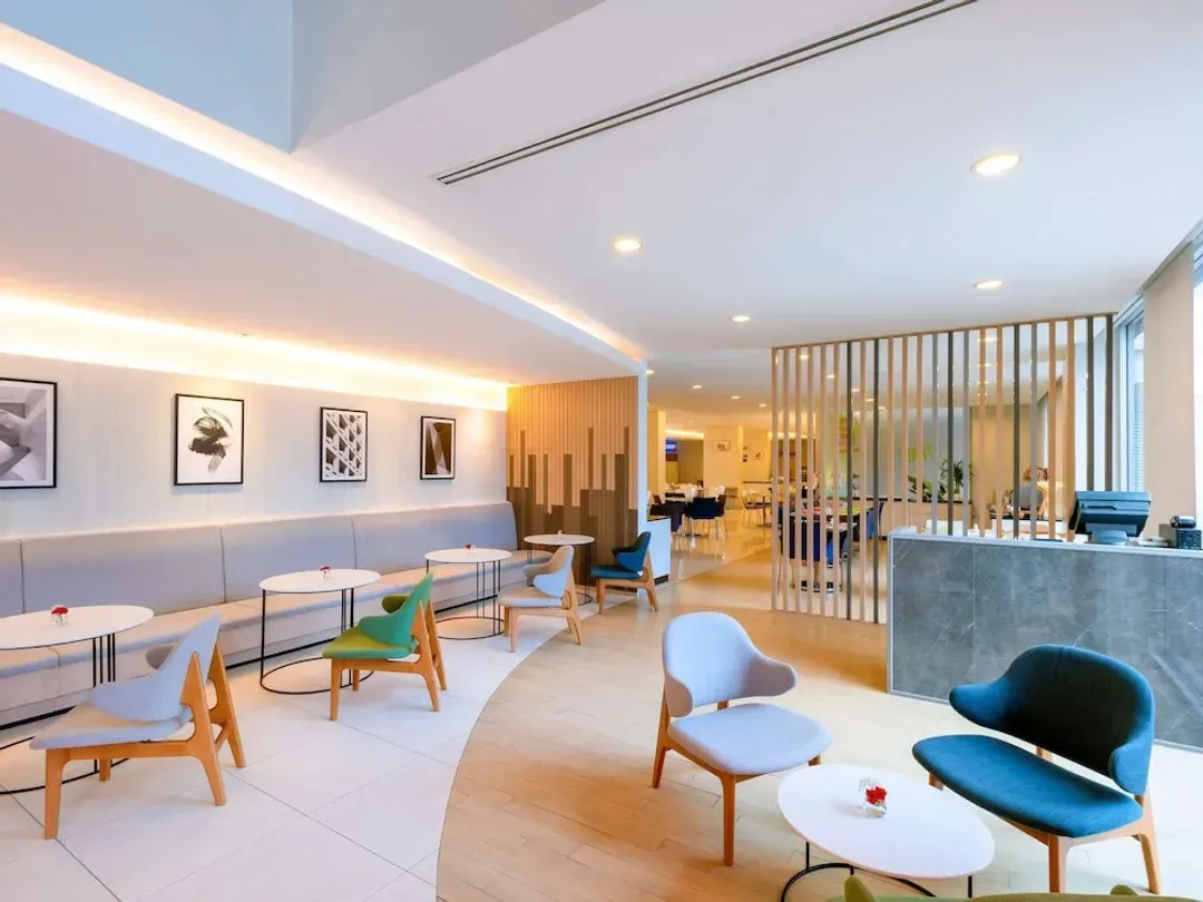 Lobby sitting area