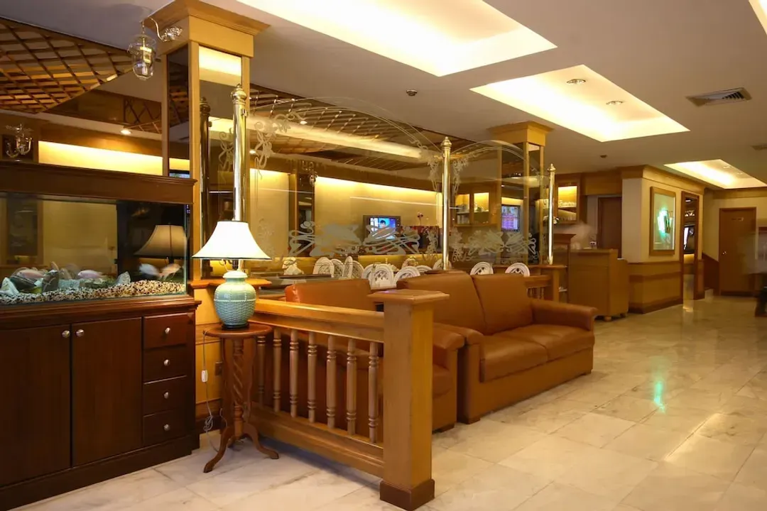 Lobby sitting area