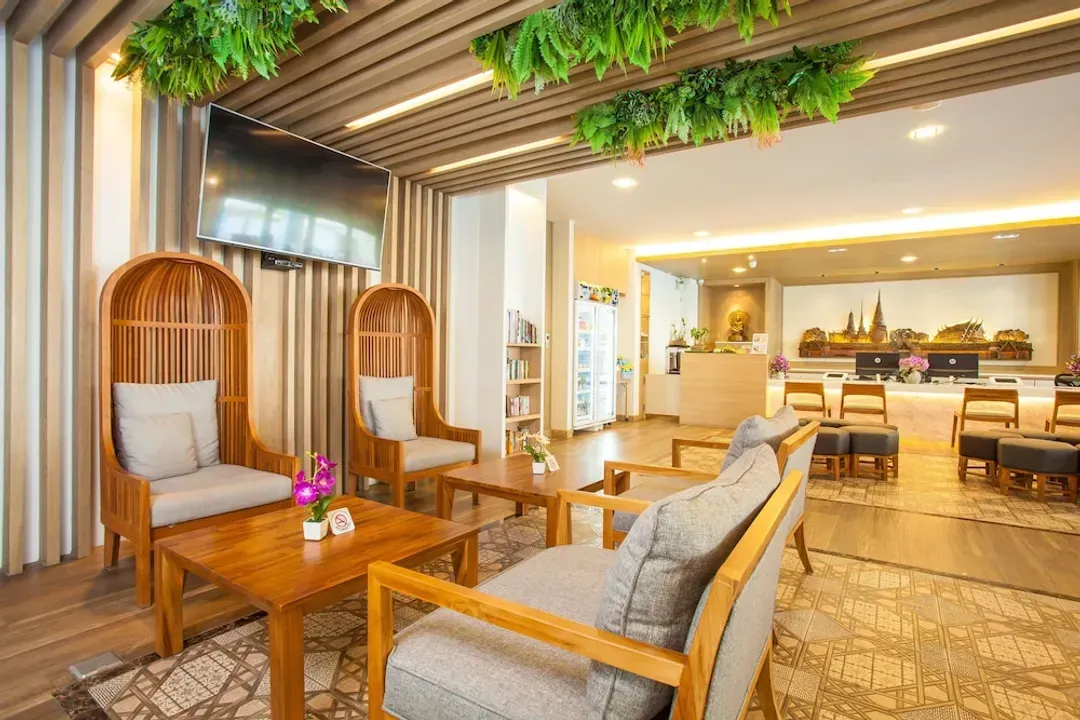 Lobby sitting area