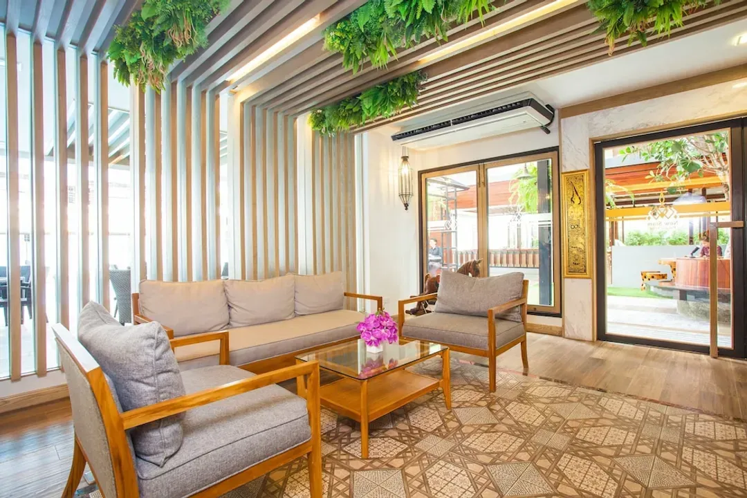 Lobby sitting area