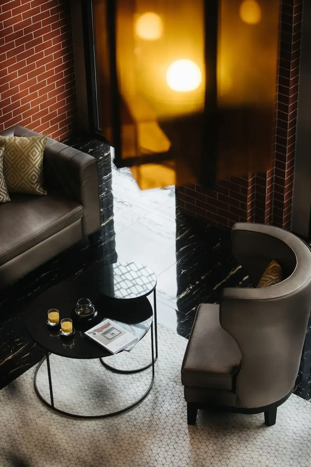 Lobby sitting area