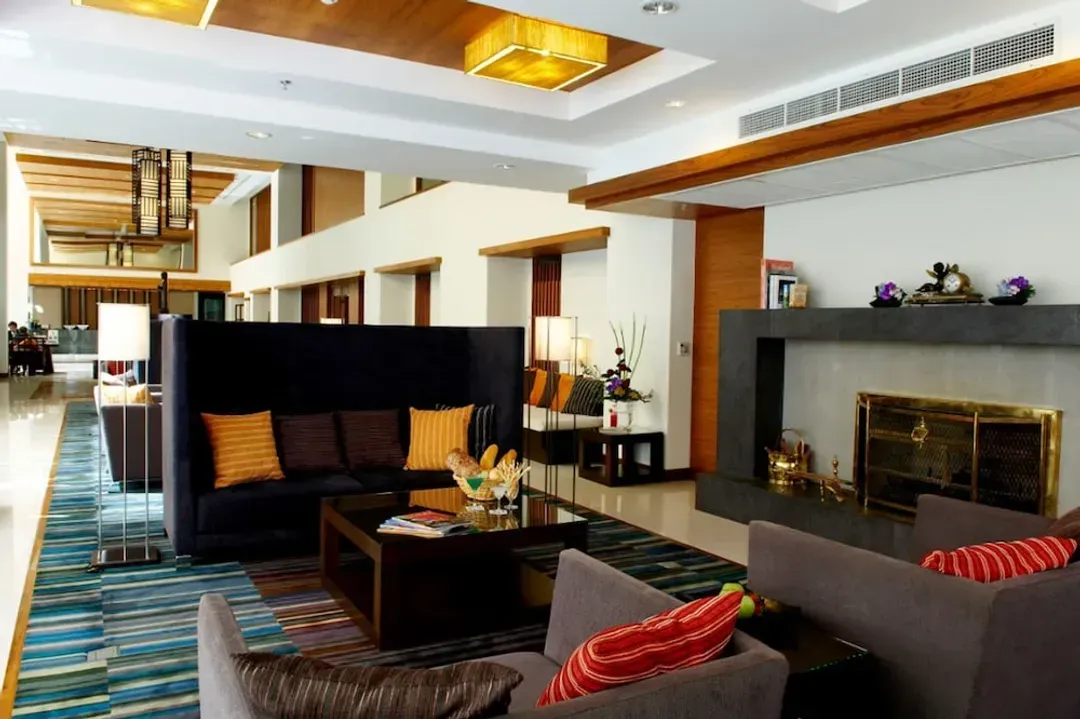 Lobby sitting area