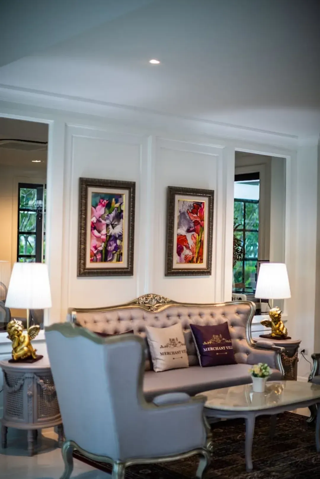 Lobby sitting area