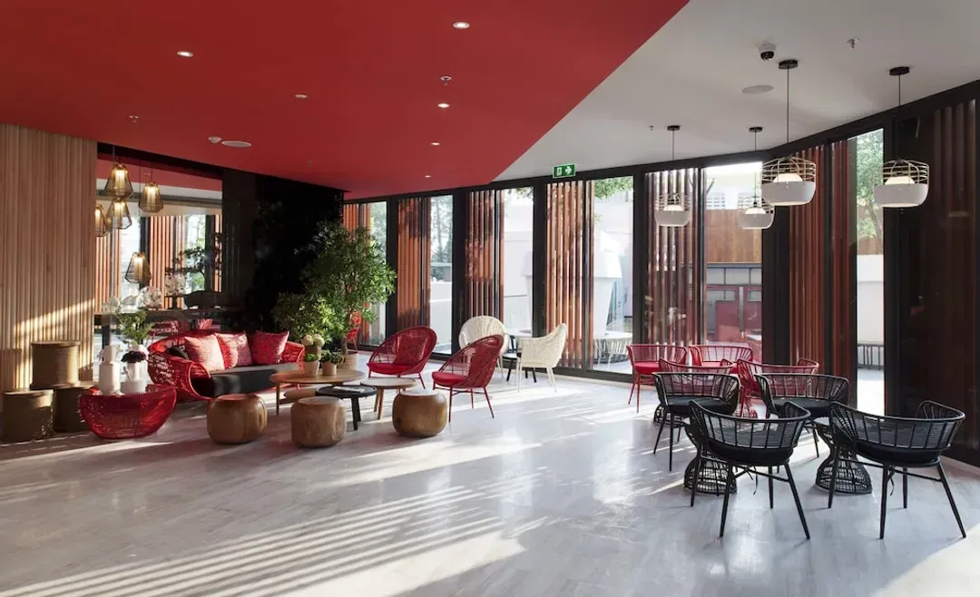 Lobby sitting area