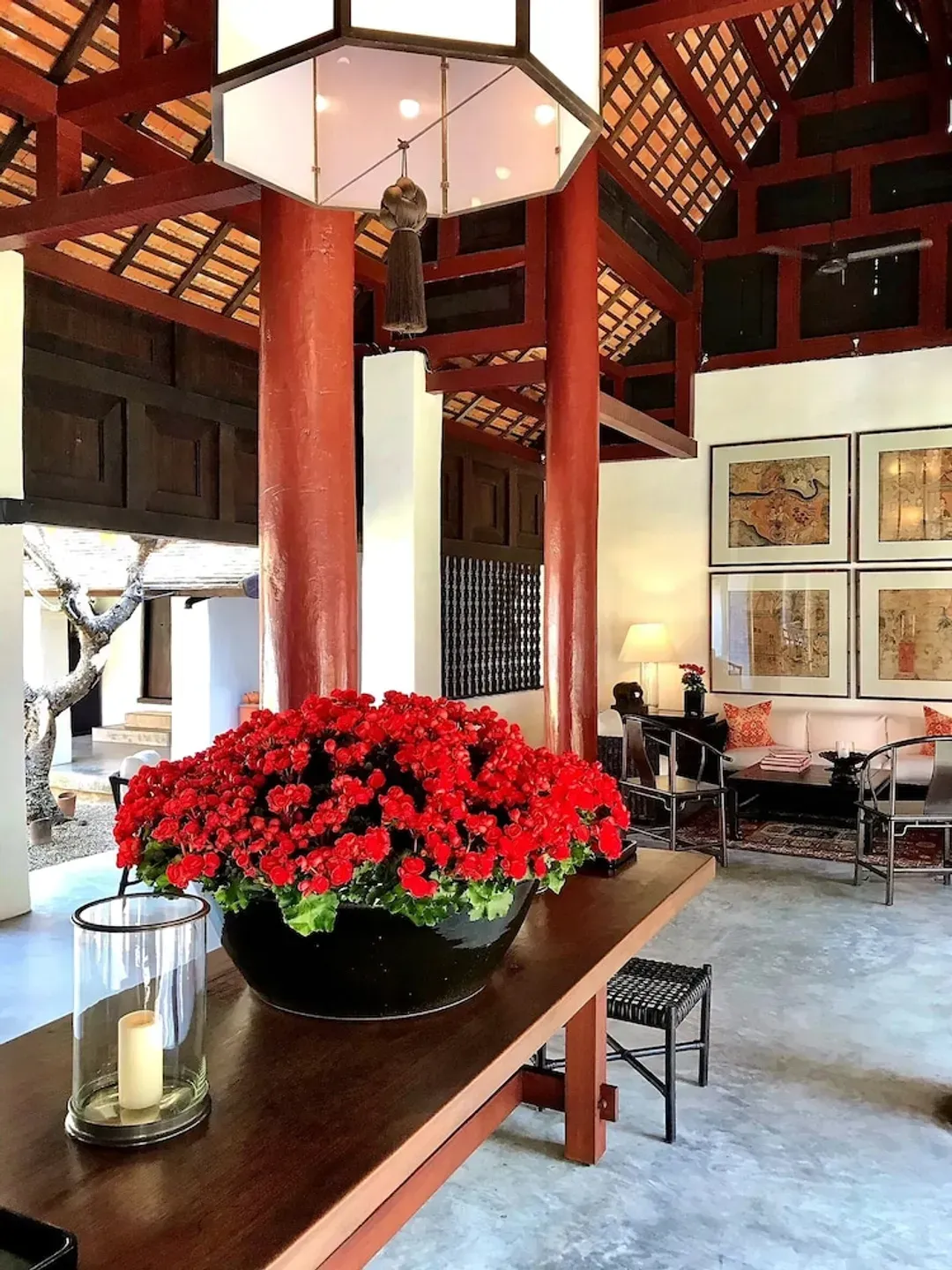Lobby sitting area