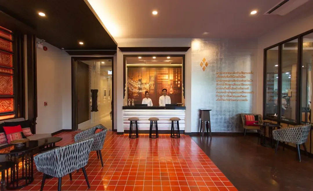 Lobby sitting area
