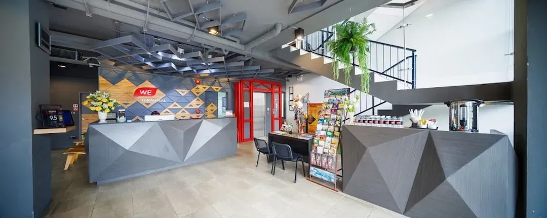 Lobby sitting area