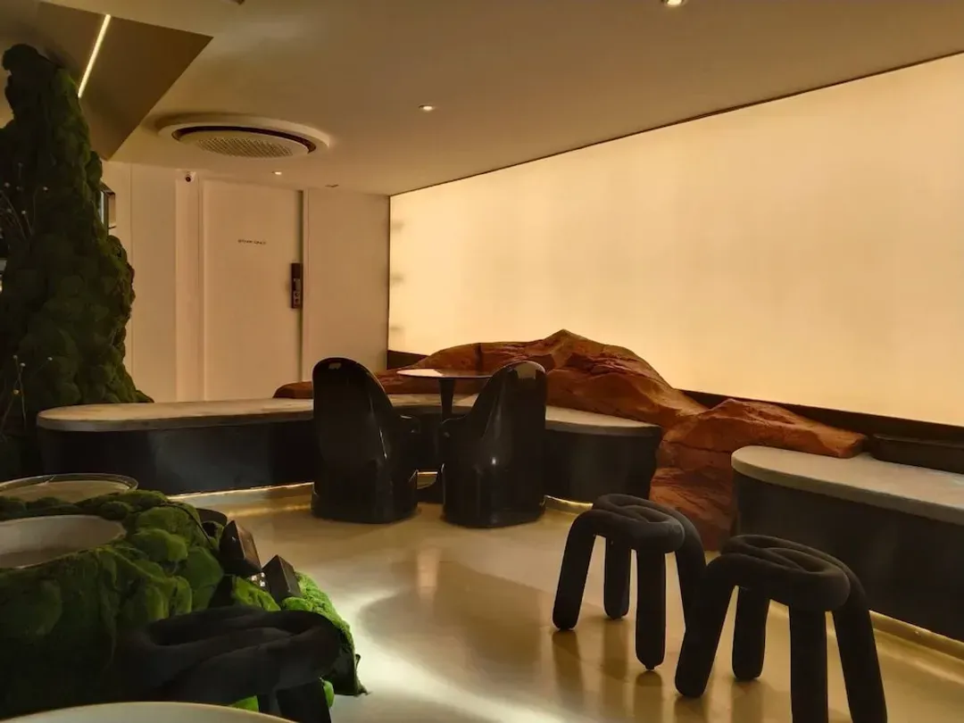 Lobby sitting area