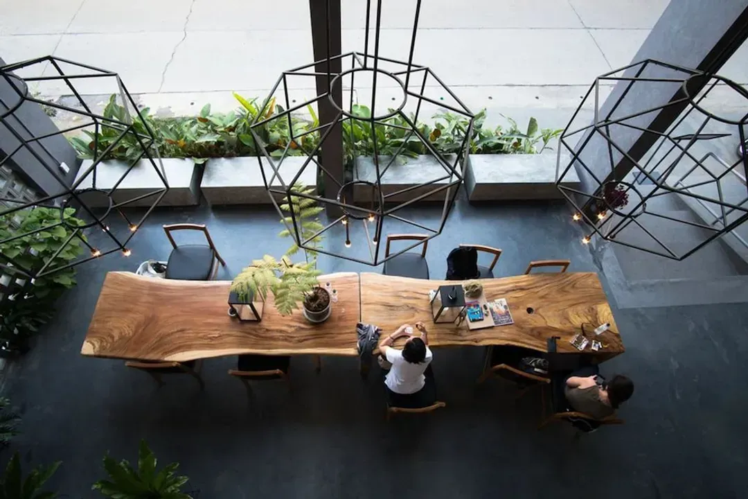 Lobby sitting area