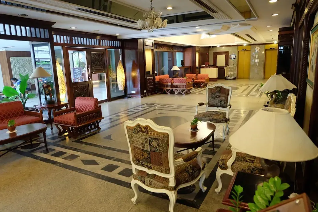 Lobby sitting area