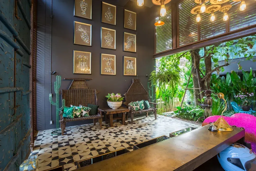 Lobby sitting area