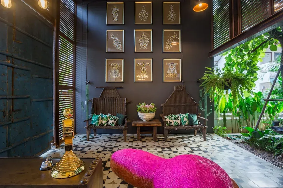 Lobby sitting area