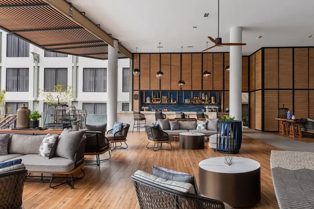 Lobby sitting area
