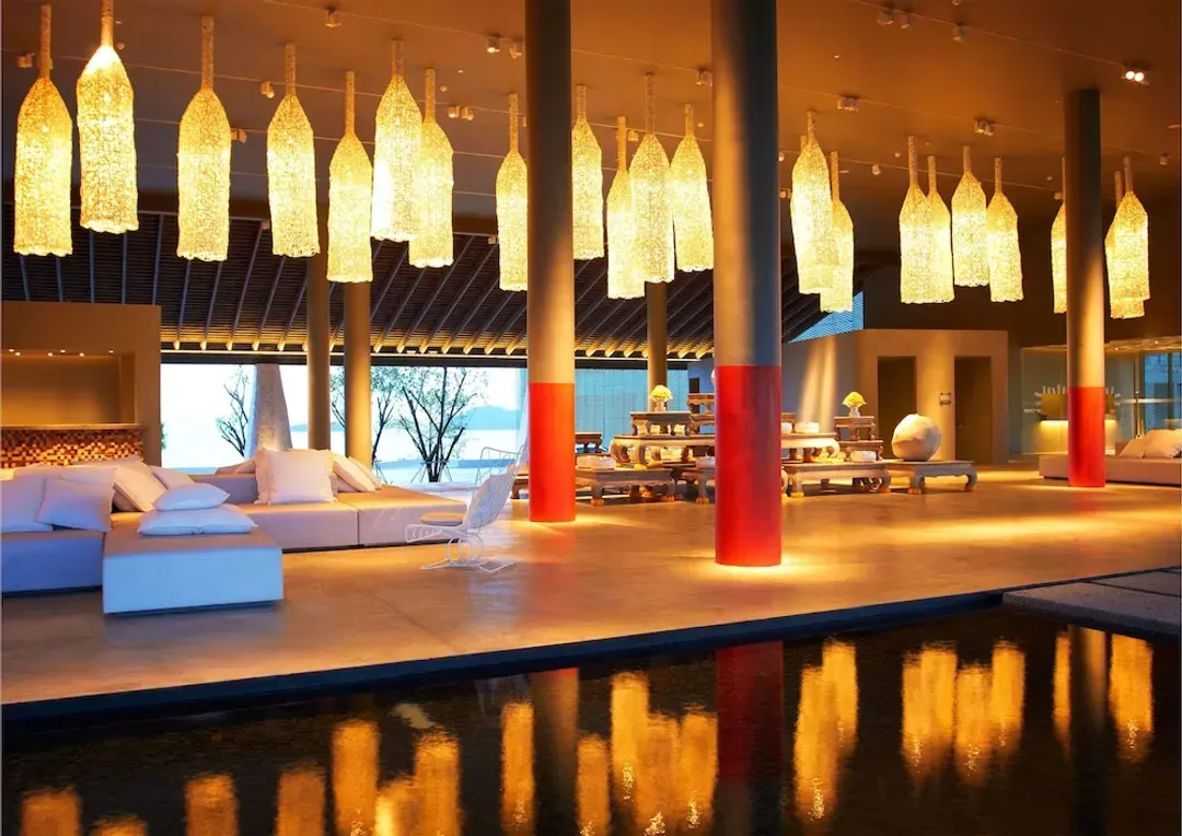 Lobby sitting area
