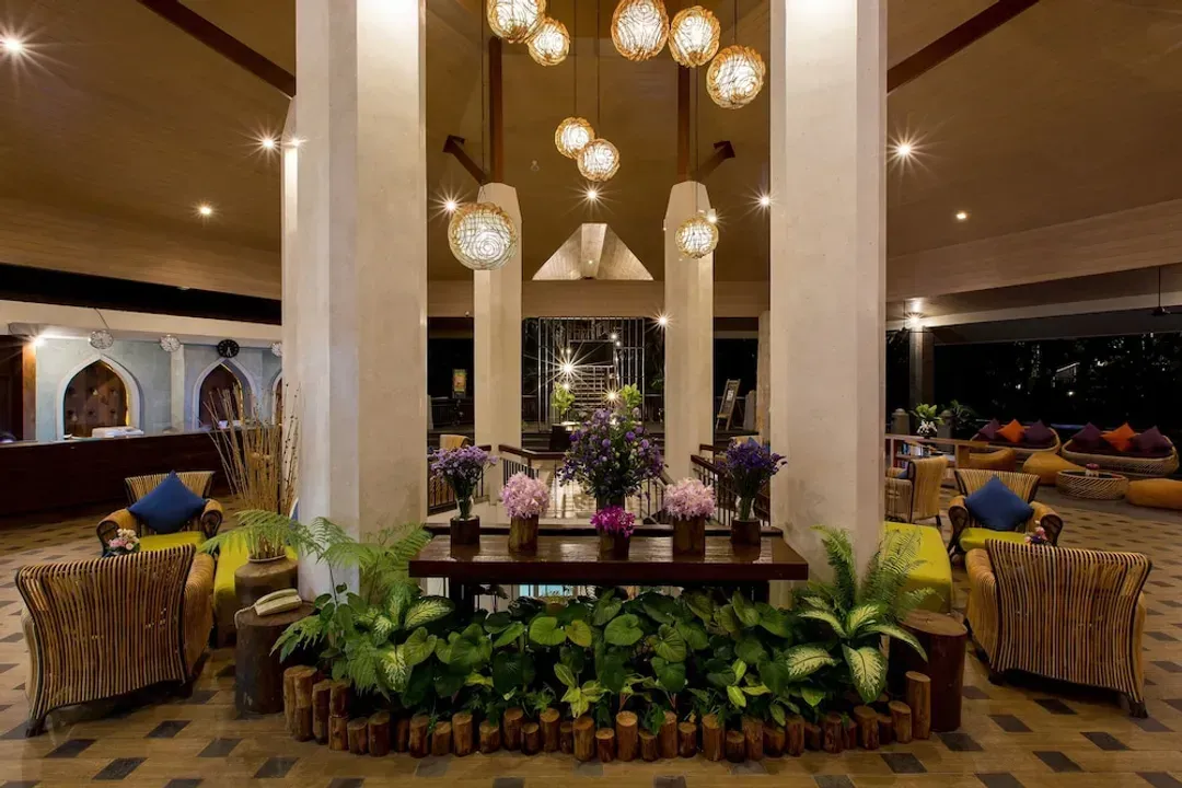 Interior entrance
