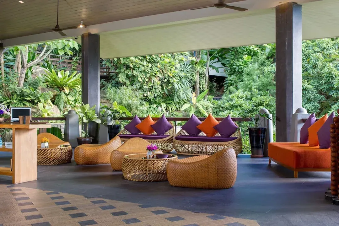 Lobby sitting area