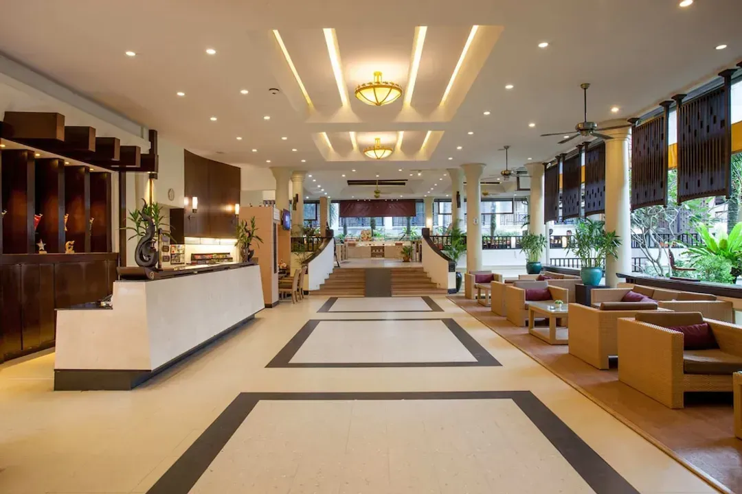 Lobby sitting area