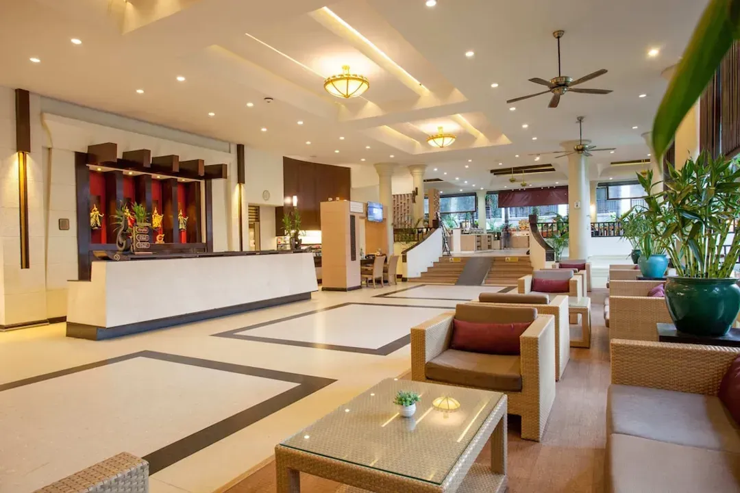 Lobby sitting area